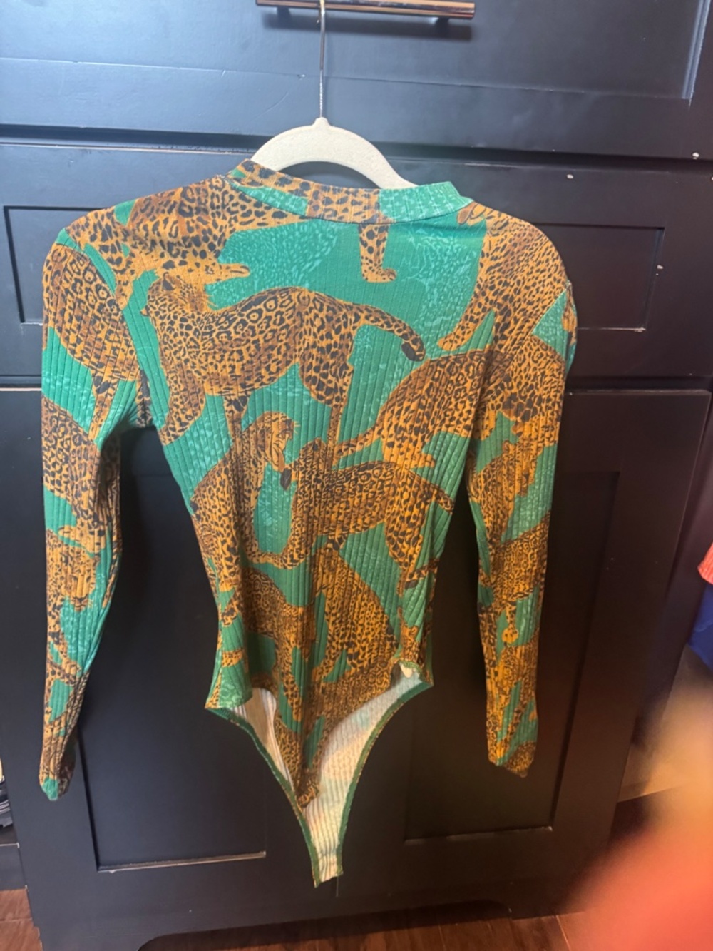 Farm Rio Leopard Bodysuit Size Small - Picture 3 of 3